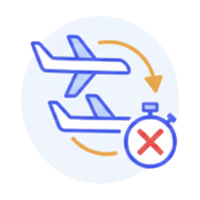 Ärajäänud ühenduslennu hüvitamine