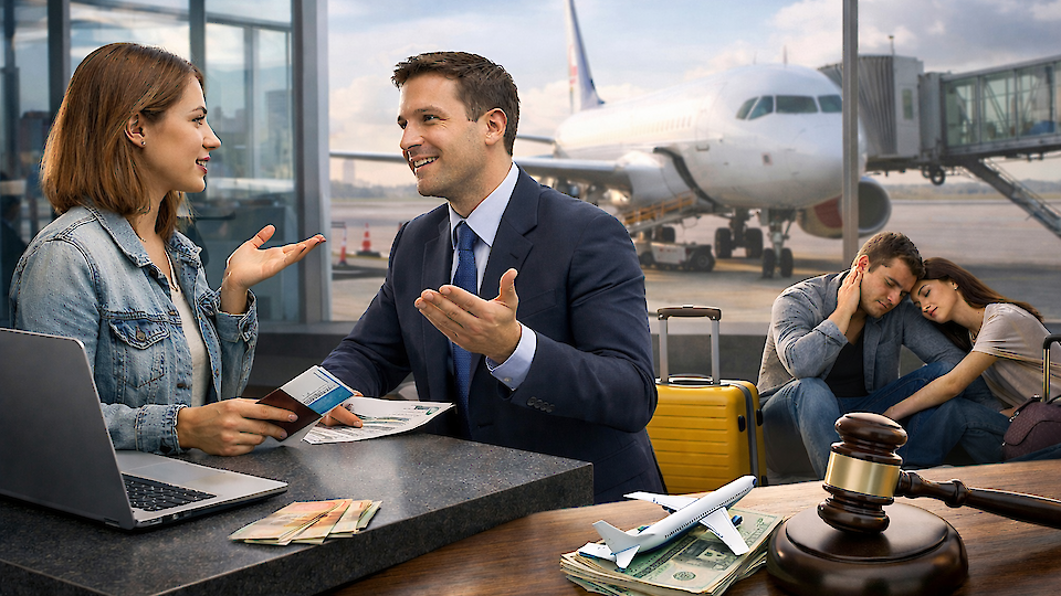 Remboursement du billet ou indemnisation : pourquoi les compagnies aériennes proposent un remboursement pour éviter de payer plus