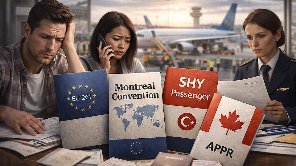 Airline Liability Laws: When Airlines Are Legally Responsible — Under EU261, Montreal Convention, SHY Passenger, APPR and Global Aviation Law